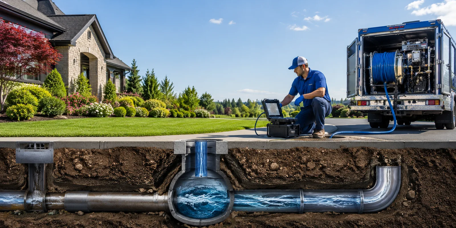 Drainage restoration information for Grantville, GA